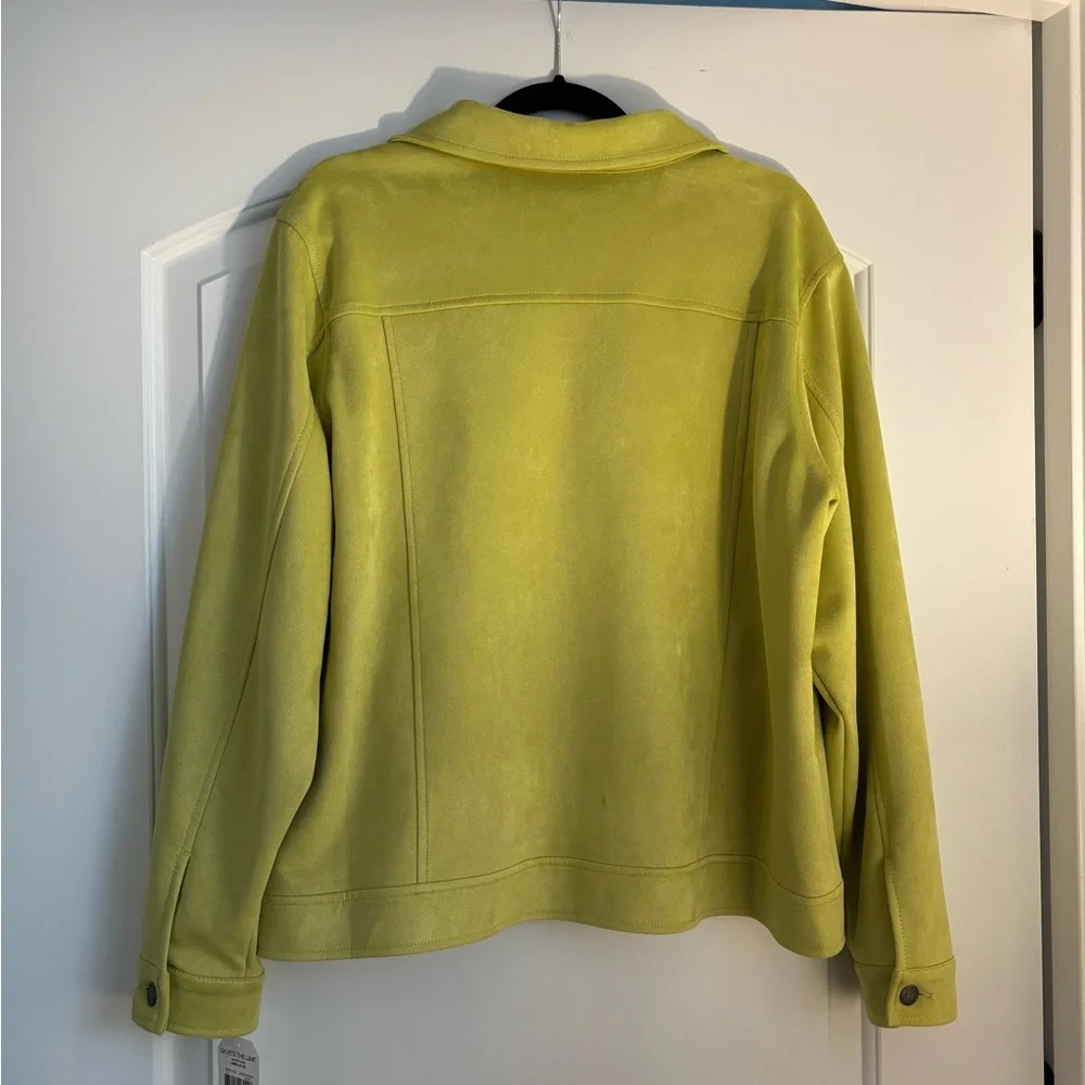 Skye’s the Limit Woman Green Jacket 2X - Picture 3 of 11